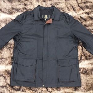 Misuri Firenze Lambskin Leather Jacket Size 54 EUC